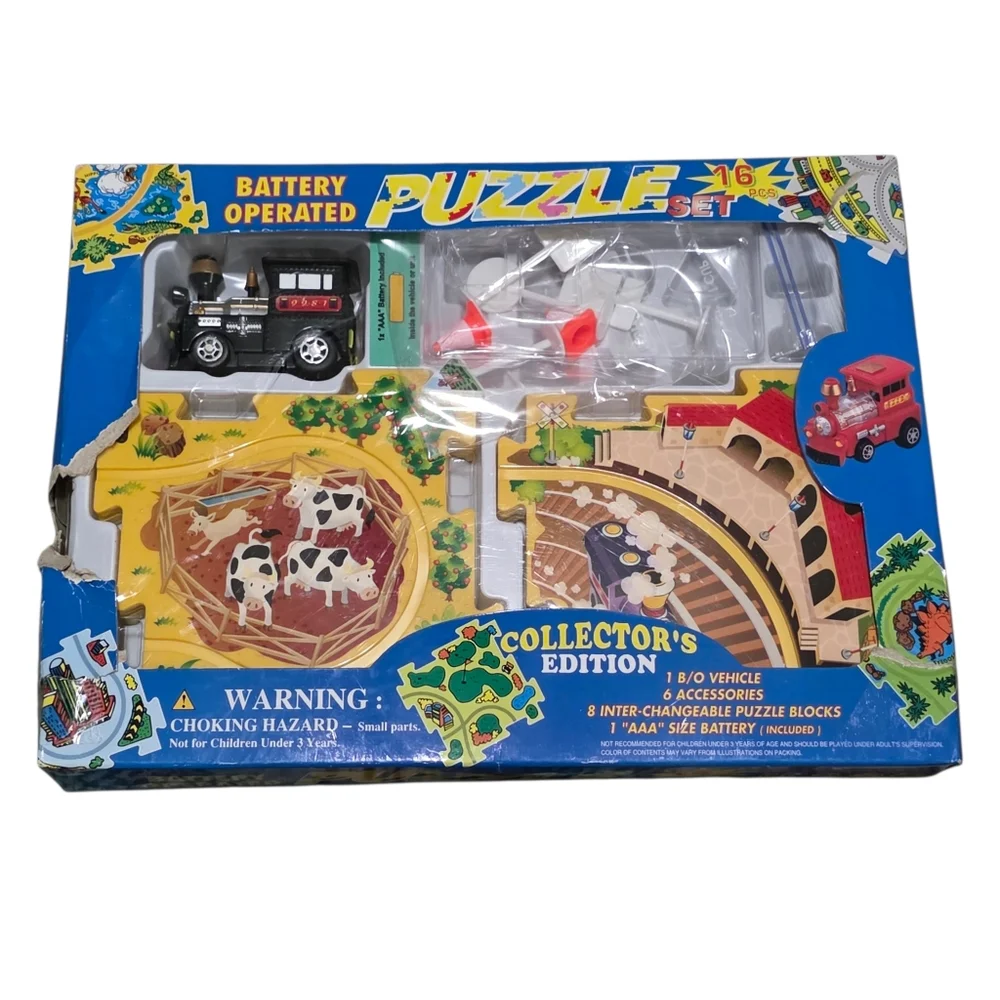 New Battery Operated Puzzle Age 3+
